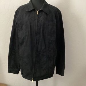 Jones New York Signature Woman, 2X, jacquard weave, 4 pocket, black jacket, NWOT